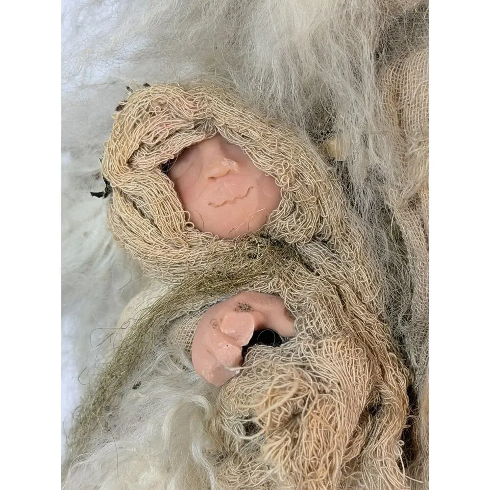 VTG Jackie Austin Signed Deva Doll W/ Babies 15
